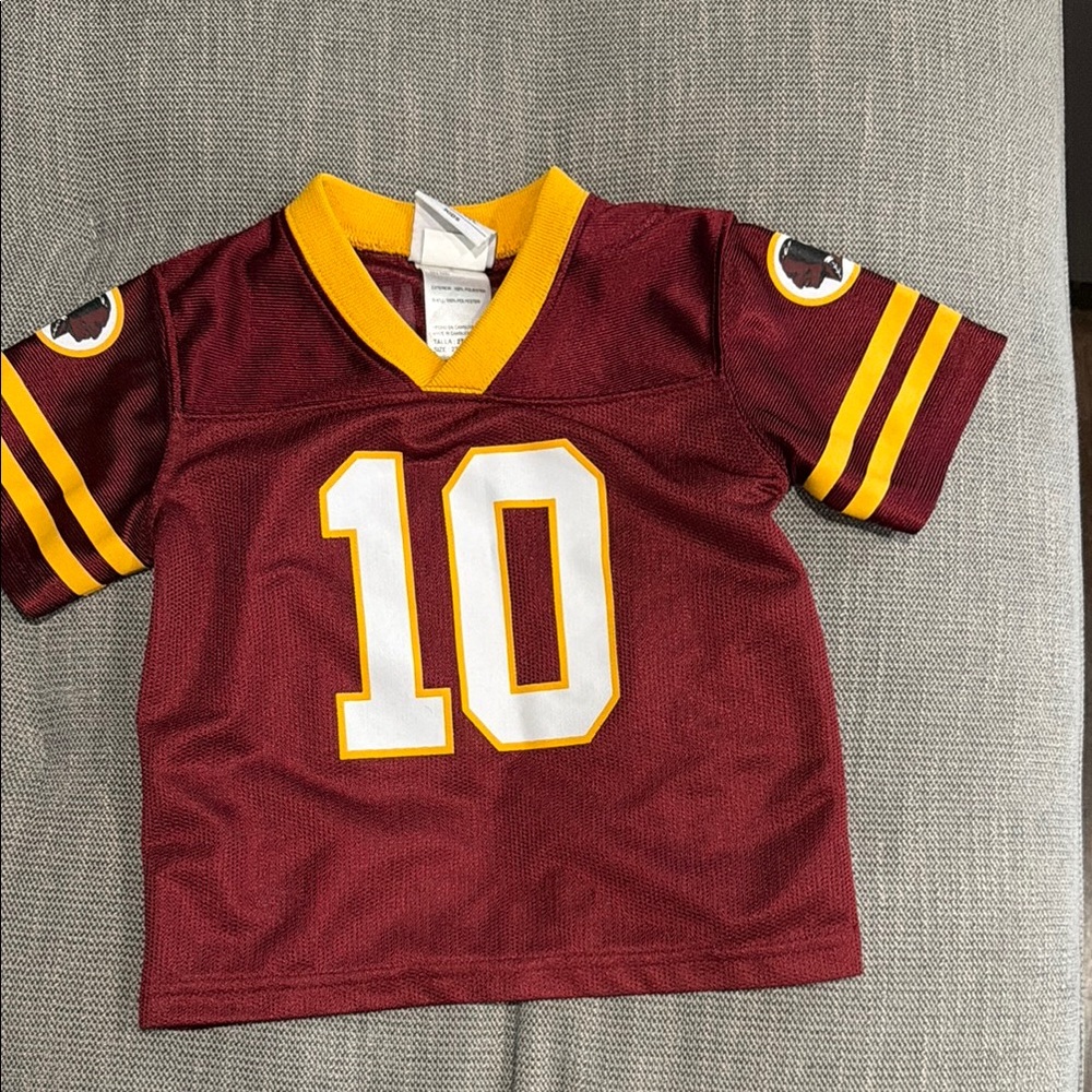 Youth Burgundy and Yellow Team Jersey